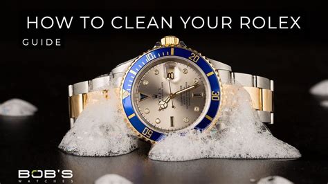 how to wash a rolex submariner|how to clean rolex glasses.